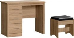 Lisbon 3 Drawer Dressing Table Set