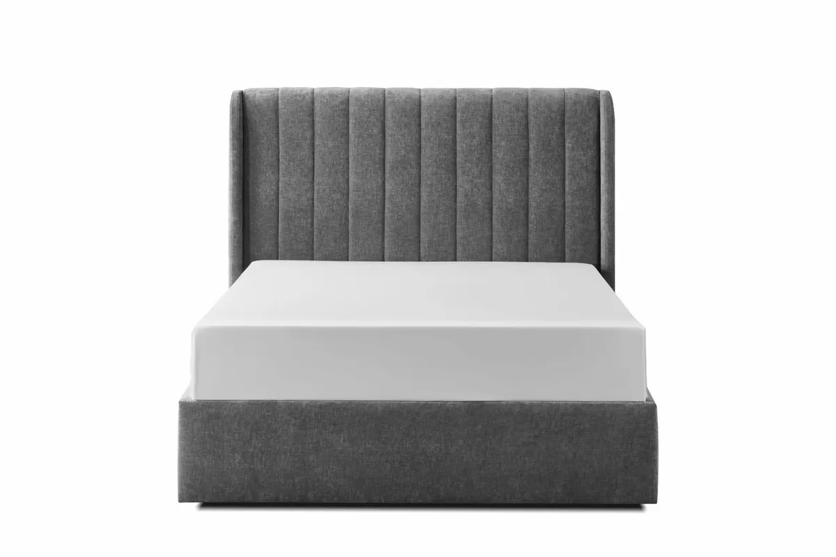 Frida Grey Single Storage Bed