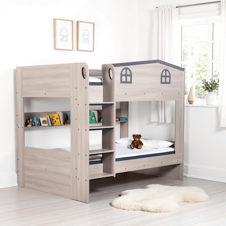 Hector Small Double Bunk Bed Complete With Mattresses
