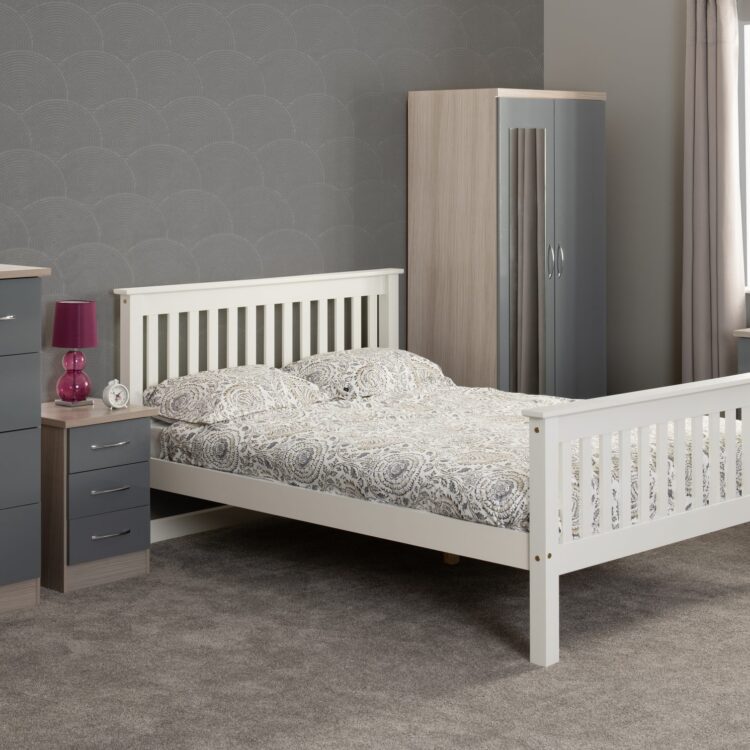 Monaco 4'6 Bed High Foot End