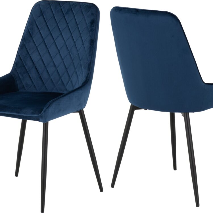 Avery Blue Dining Chair (Pair)